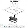Zapinki AeroCatch z zamkiem 125-2100